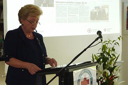 Oberin Morlock-Schicks berichtete &uuml;ber Relevantes aus dem Berichtszeitraum.