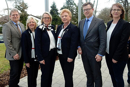 Der Vorstand der WSSRK 
                war auch zur Veranstaltung gekommen.