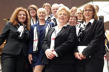 Auch die W�rttembergische Schwesternschaft vom Roten Kreuz e. V. nahm mit einer Delegation teil.