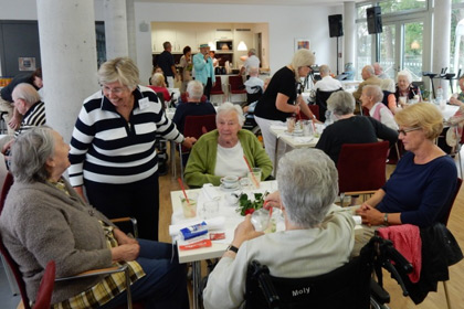 Das erste Sommerfest im 
            Haus Eichholzg&auml;rten war ein voller 
            Erfolg.