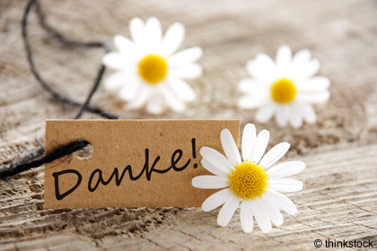 Danke für Ihre engagierte Arbeit!