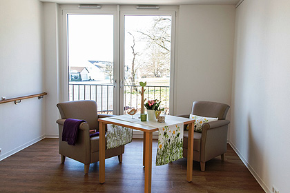 Eine der zahlreichen Kommunikationsecken.