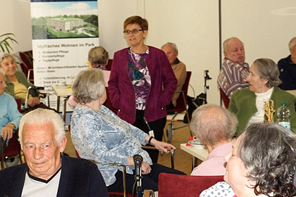 F&uuml;r die kalten Tage 
                konnten sich die Bewohner Anregungen 
                holen.