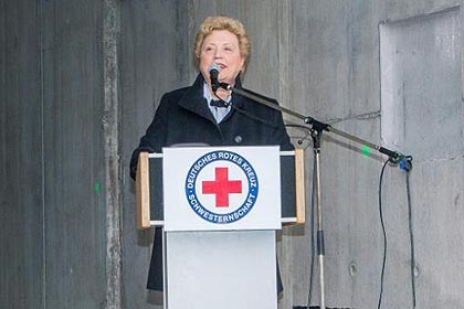 Oberin Barbara Morlock-Schicks begr��te die G�ste.